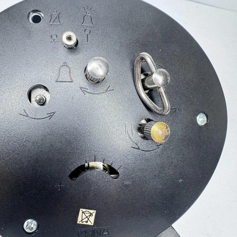 Westclox Big Ben Alarm Clock Black Dial Vintage Parts Repair Not‎ Working